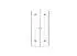 Glaszentrum Hagen Hera Eck-Duschkabine 90x90x180cm ESG Glas inkl. Tasse + Siphon (GH-20213E-DS)