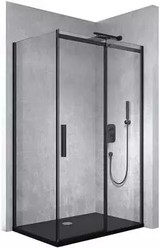 Mai & Mai Ravenna18 Eckdusche Schiebet&uuml;r 8mm ESG Nano-Glas, 70x100cm (R18)