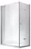 Glaszentrum Hagen Nora Eckdusche mit Duschtasse 90x100x195cm (GH-202015-9010-D)