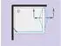 Glaszentrum Hagen Nora Eckdusche mit Duschtasse 90x100x195cm (GH-202015-9010-D)