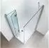 Glaszentrum Hagen Nora Eckdusche mit Duschtasse 90x100x195cm (GH-202015-9010-D)