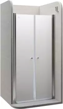 i-flair LIMA Duscht&uuml;r Pendelt&uuml;r, satiniertes ESG-Glas 6mm, Nanobeschichtung (LIMA)