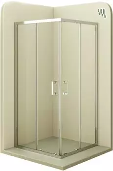 i-flair Diana Eckduschkabine Schiebet&uuml;r 80x110x190cm, 6mm ESG (DK77)