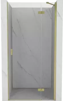 Mexen Mist-H Duschdrehtür rechts 115cm, transparent, gold gebürstet (8A5-115-000-55-00-P)