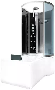 AcquaVapore Kombination Badewanne Dusche K50-L32-EC 170x100cm (K50-L32-EC)