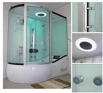 Home Deluxe All in 2in1 Duschkabine 170 x 90 cm (ALLIN-21)