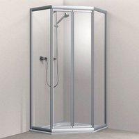 Koralle Twiggy Top Fünfeckdusche 90 x 90 cm (L61196502512)