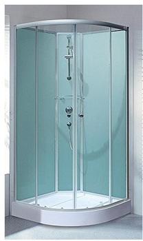 Schulte Kreta II Fertigdusche 89 x 89 cm gr&uuml;n