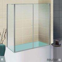 Sprinz Sprinter Plus Pendeltür mit Seitenwand 80 x 80 cm rechts (SP11R781903301S)
