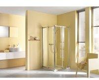 Breuer Fara 4 Eckeinstieg 4-tlg. 80-90 x 175 cm Klarglas hell Alu Silber Matt (0710.001.001.032)