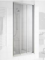 Kermi Ibiza 2000 Gleitt&uuml;r 3-teilig 90 x 185 cm, Duschkabinen, I2STD090181AK,