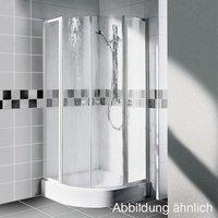 Kermi Nova 2000 Viertelkreisdusche 80 x 100 cm (N2P48V322011K)