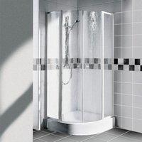 Kermi Nova 2000 Viertelkreisdusche 90 x 90 cm (N2P530902011K)