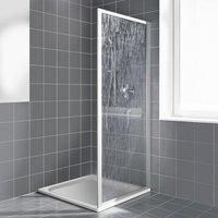 Kermi Nova 2000 Seitenwand verkürzt 70 x 200 cm Kunstglas kerolan fontana / silber mattglanz (N2TWD0702011K)