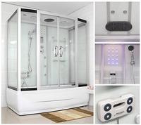 Dampfdusche Mit Whirlpoolfunktion Und Led-beleuchtung Diamond Big - 190 X 100 Cm