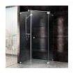 Sprinz Omega Fünfeckdusche 3-teilig 90 x 90 x 200 cm mit Pendeltür