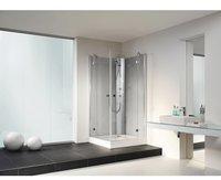 Breuer EspiRA 90x90x195cm Eckeinstieg 4-teil Klarglas hell Alu Chromeffekt (0865 005 001 017)