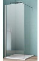 MAW Walk-In Dusche »AW001«, 100 cm silberfarben