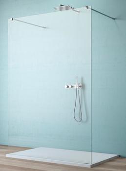 MAW Walk-In Dusche »AW002«, 120 cm silberfarben
