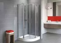 Duschkabine Alexa Style 2.0 Runddusche 90 X 90 Cm - Set Mit Flacher Duschwanne,