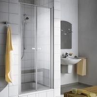 Kermi Ibiza 2000 Doppel-Pendelt&uuml;r 80 x 185 cm, Duschkabinen, I2PTD080181PK,