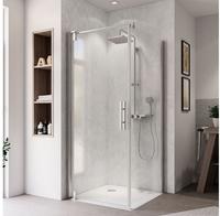 Breuer Europa Design Dreht&uuml;r f&uuml;r Seitenwand, Anschlag links, 90 cm, Duschkabinen,