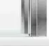 Schulte ExpressPlus 72H Alexa Style 2.0 Set Drehtür mit Seitenwand Klarglas hell Alu-Natur 90 x 90 cm x 192 cm (EP3215065 01 500 26)