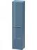 Duravit X-Large Halbhochschrank 300 x 1320 x 238 mm links, Stone Blue hochglanz