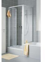 Kermi Nova 2000 Seitenwand verk&uuml;rzt auf Badewanne 80 x 160 cm, Duschkabinen,