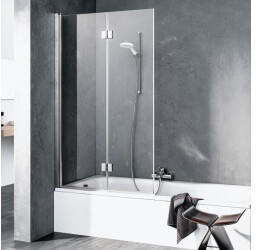Kermi Liga Faltwand auf Badewanne, LI2PL10015VPK