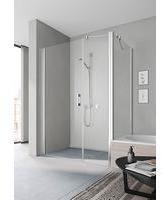 Kermi Pega Seitenwand verk&uuml;rzt auf Badewanne PETVD07016VNK 70x160cm, silber hochglanz ESG Arena C