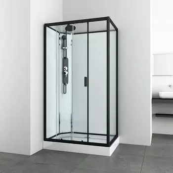 Sanotechnik Epic 3 120x235cm transparent/schwarz (52937769)