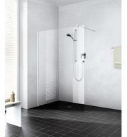 Kermi Walk-In XB 140x200cm Wall WIW Klarglas hell KermiClean Silber mattglanz (XBWIW140201PK)