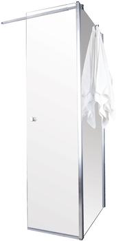 Sanotechnik geteilte Dusch-Flügeltür Sanoflex Grande, Drehtür, 117x195 cm