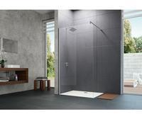 Hüppe Design pure Seitenwand alleinstehend mit Querbügel ESG 6mm (8P1109092322)