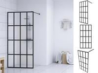 vidaXL Duschwand f&uuml;r Walk-in Dusche Klares Sicherheitsglas 118x190 cm