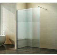 Fischer und Adamek Walk In Dusche Neptun Teilsatiniert Breite:120 cm