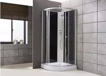 Aloni Komplettdusche Fertigdusche Duschkabine Komplettkabine 100x100 Duschtempel NEU