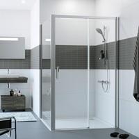 Hüppe Classics 2 EasyEntry Gleittür 1-teilig mit festem Segment, C25610069322