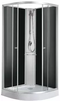 Sanotechnik Rio 90x204cm schwarz