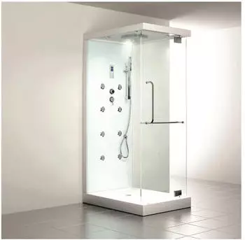 Home Deluxe Dampfdusche Design M 80 x 120 x 220 cm