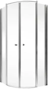 Schulte Garant Bella Lux II R55 BxH: 90 x 90 cm alu chrom/klar