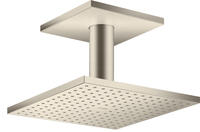 hansgrohe Kopfbrause Axor m Decke, 250x250mm, 1j, brush. ni.