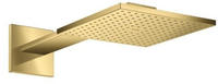 Axor ShowerSolutions Kopfbrause 250/250 2jet mit Brausearm polished gold optic (35310990)