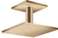 hansgrohe Kopfbrause Axor m Decke, 250x250mm, 1j, brush. bron
