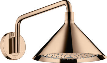 Axor Showers/Front 240 Kopfbrause 2jet mit Brausearm polished red gold (26021300)