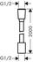 Hansgrohe Designflex 200 cm chrom (28230000)