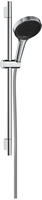 hansgrohe Rainfinity Duschset 130 3 Strahlarten mit Duschstange 65 cm, EcoSmart,