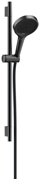 Hansgrohe Rainfinity Brauseset 130 3jet EcoSmart mit Brausestange S Puro 65 cm brushed black chrome (28746340)