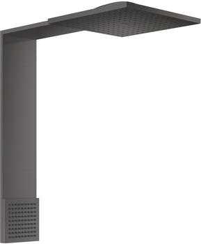 Axor ShowerComposition Brausenmodul 250/250 2jet mit Schulterbrause brushed black chrome (12594340)